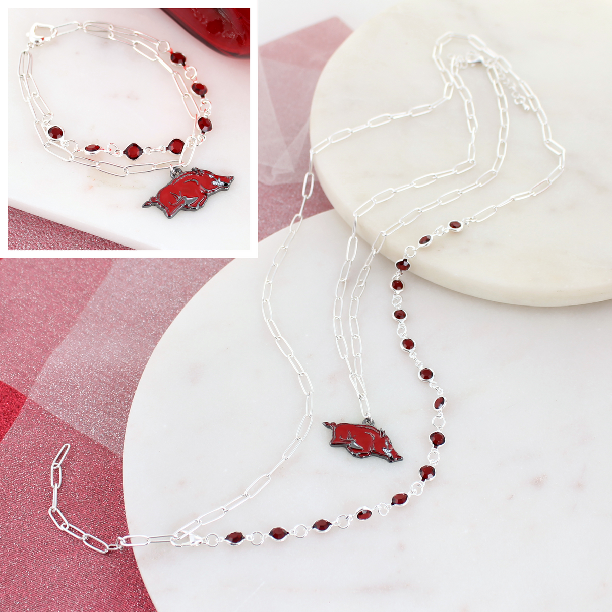 Arkansas Paperclip Chain Gift Set