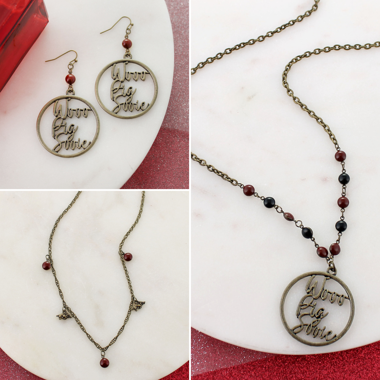 Arkansas Slogan Cutout Gift Set