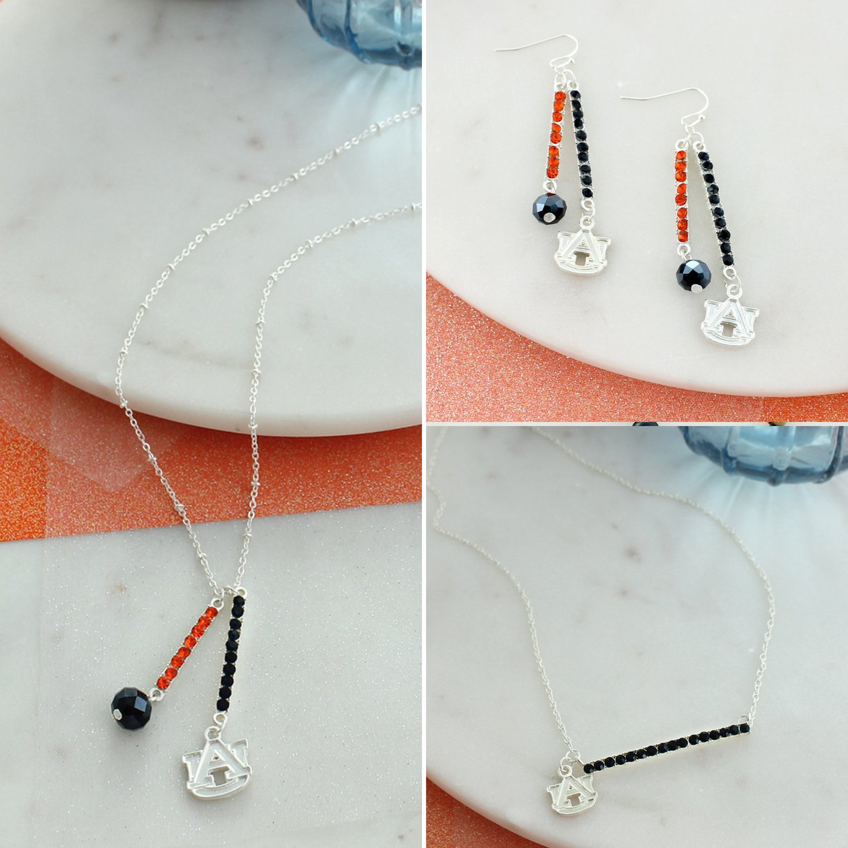 Auburn Crystal Bar Gift Set