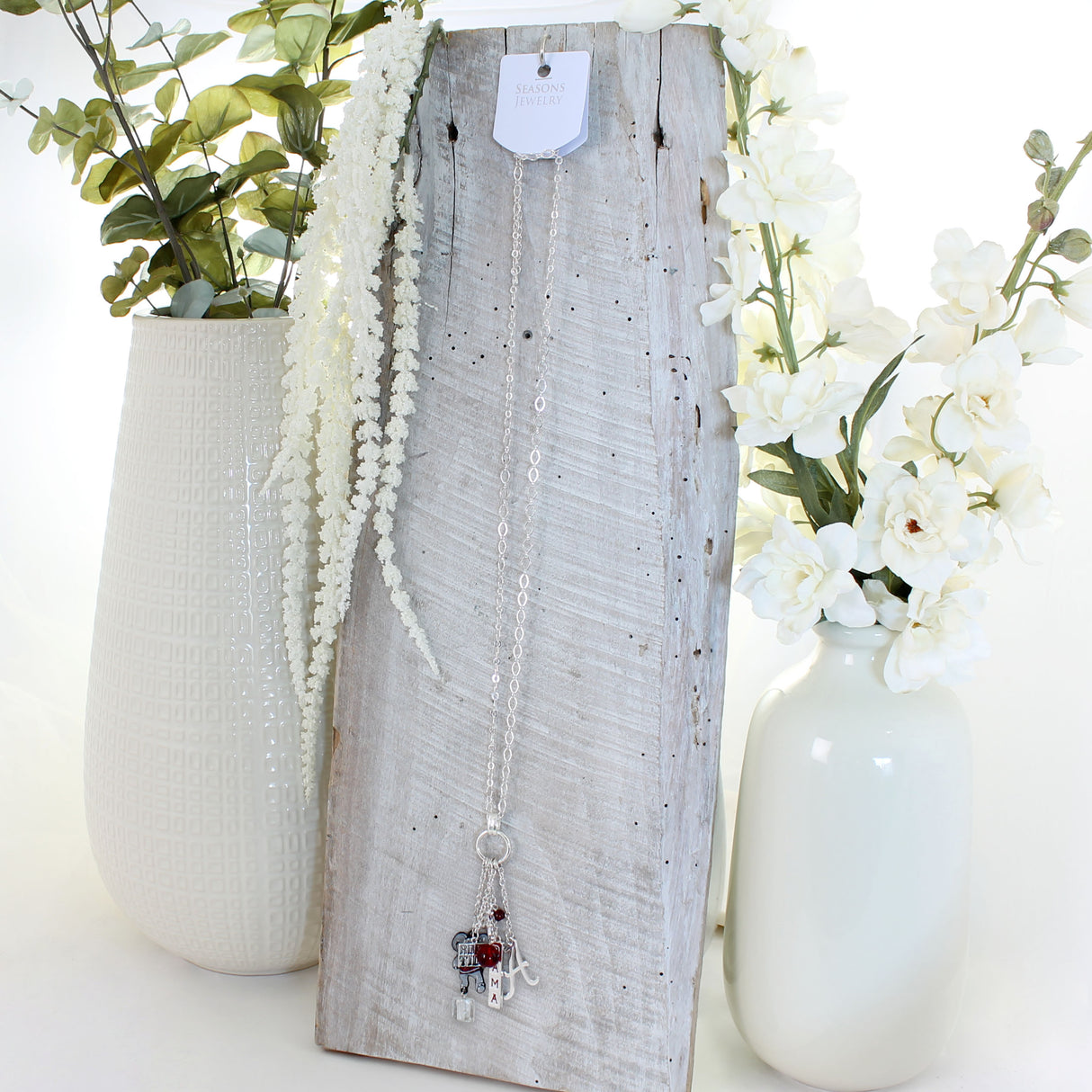 Alabama Cluster Necklace