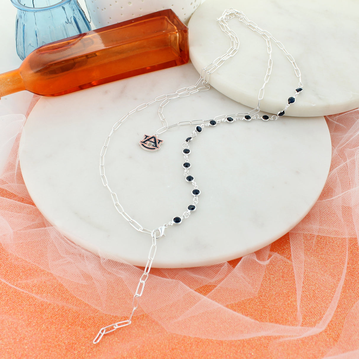 Auburn Paperclip Chain Gift Set