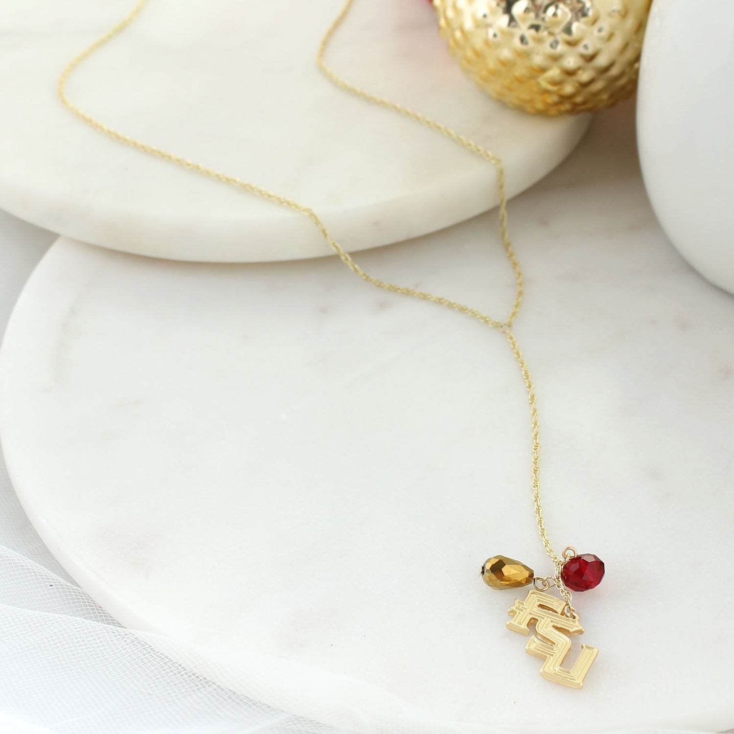 Florida State Matte Gold Gift Set