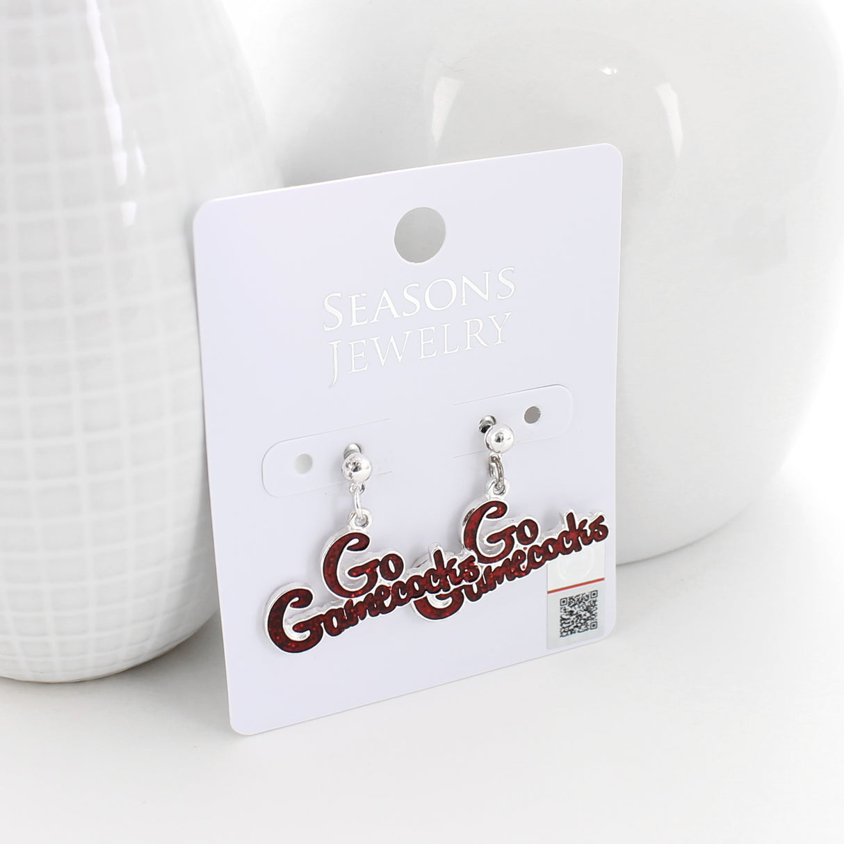 South Carolina Slogan Earrings
