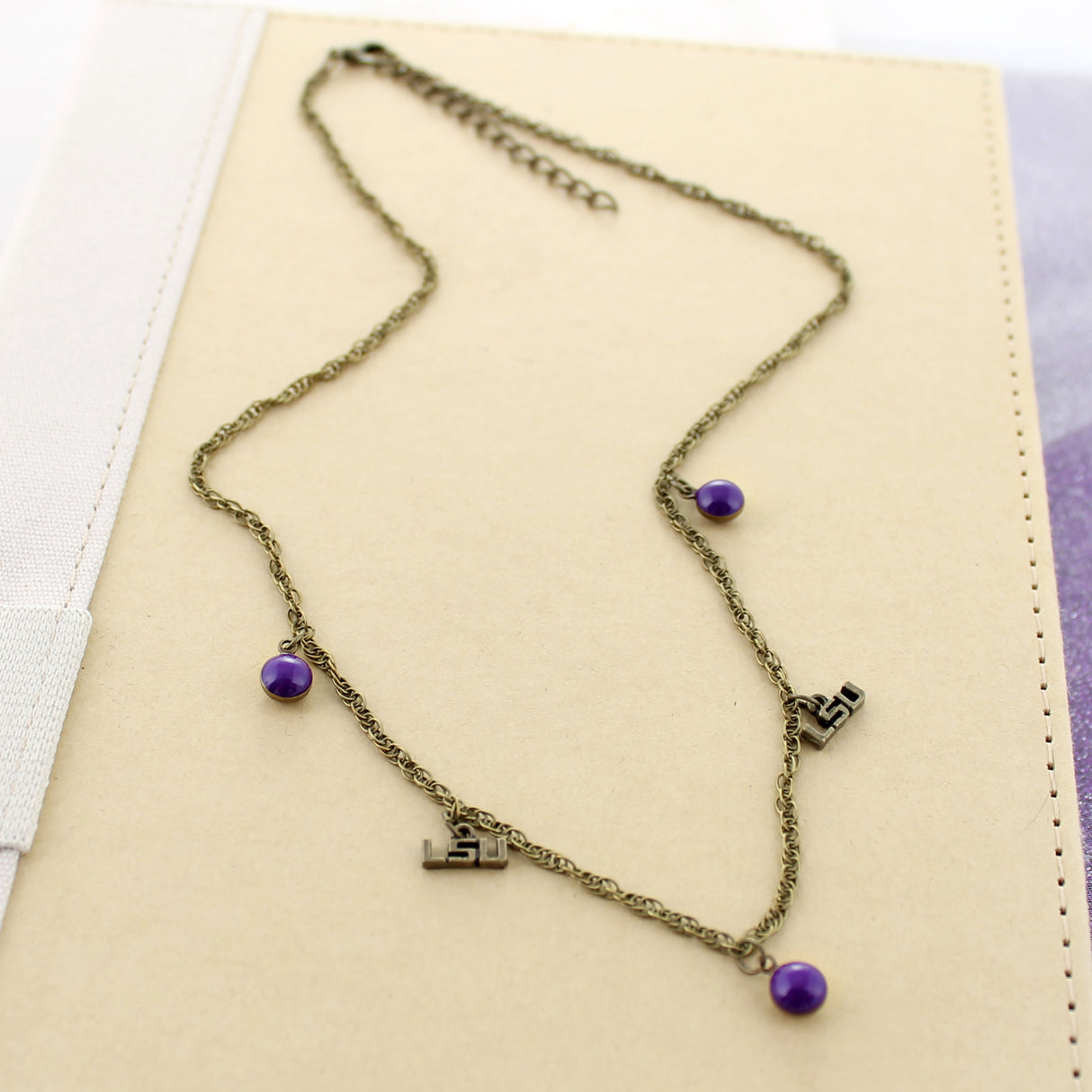 LSU Slogan Cutout Gift Set