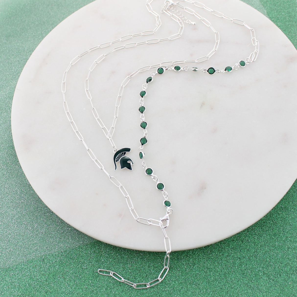 Michigan State Paperclip Chain Gift Set