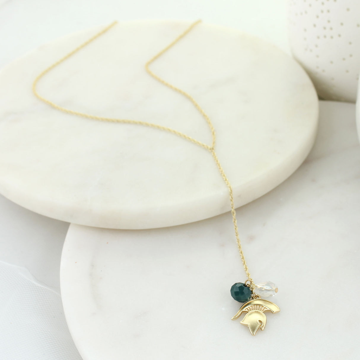 Michigan State Matte Gold Gift Set