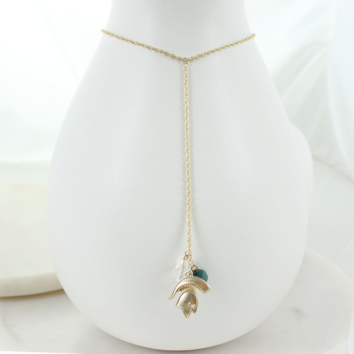 Michigan State Matte Gold Gift Set