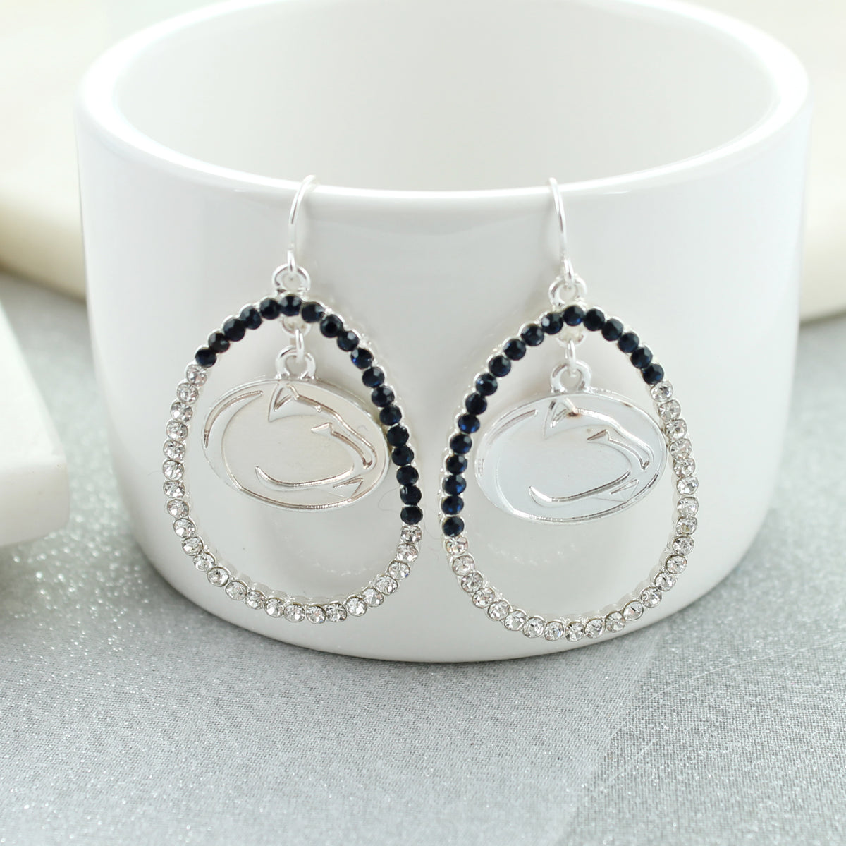 Penn State Crystal Loop Gift Set