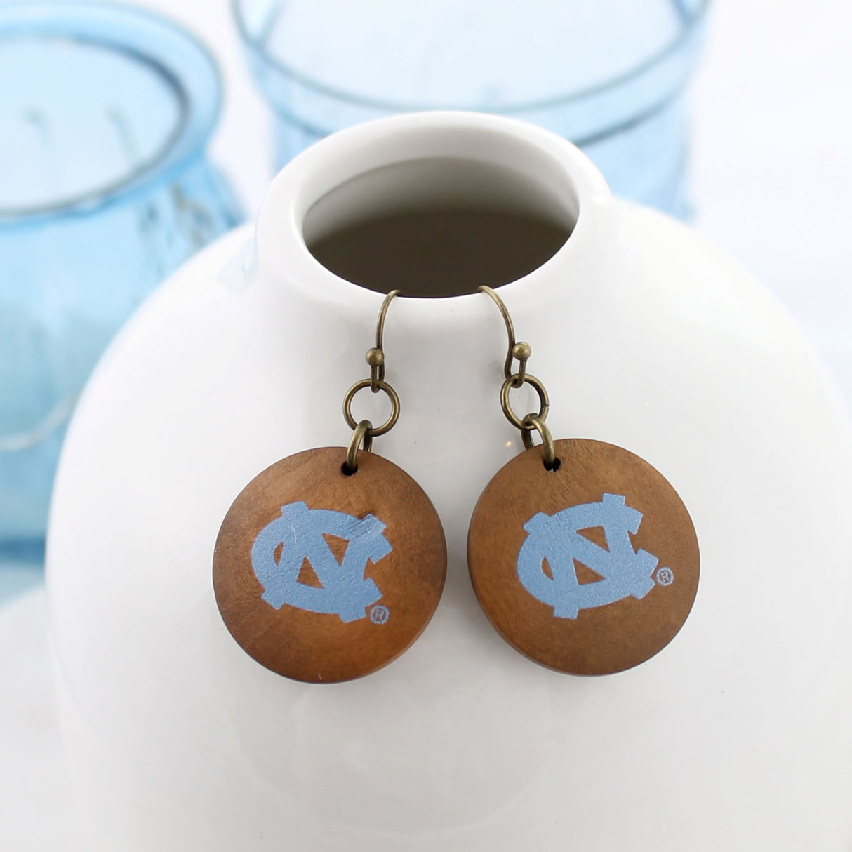 UNC Pearl & Wood Jewelry Gift Set