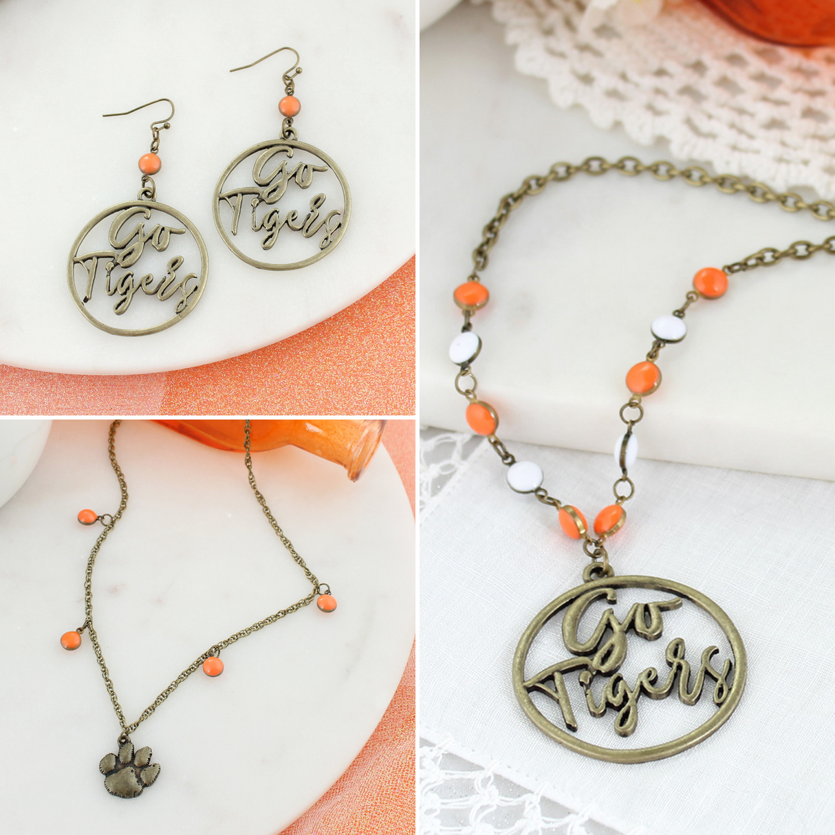 Clemson Slogan Cutout Gift Set