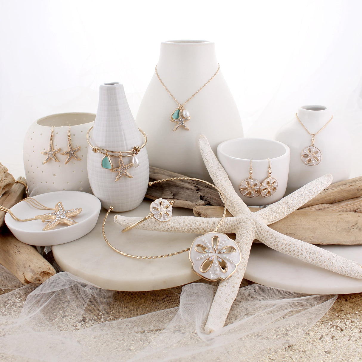 Sand Dollar Earrings