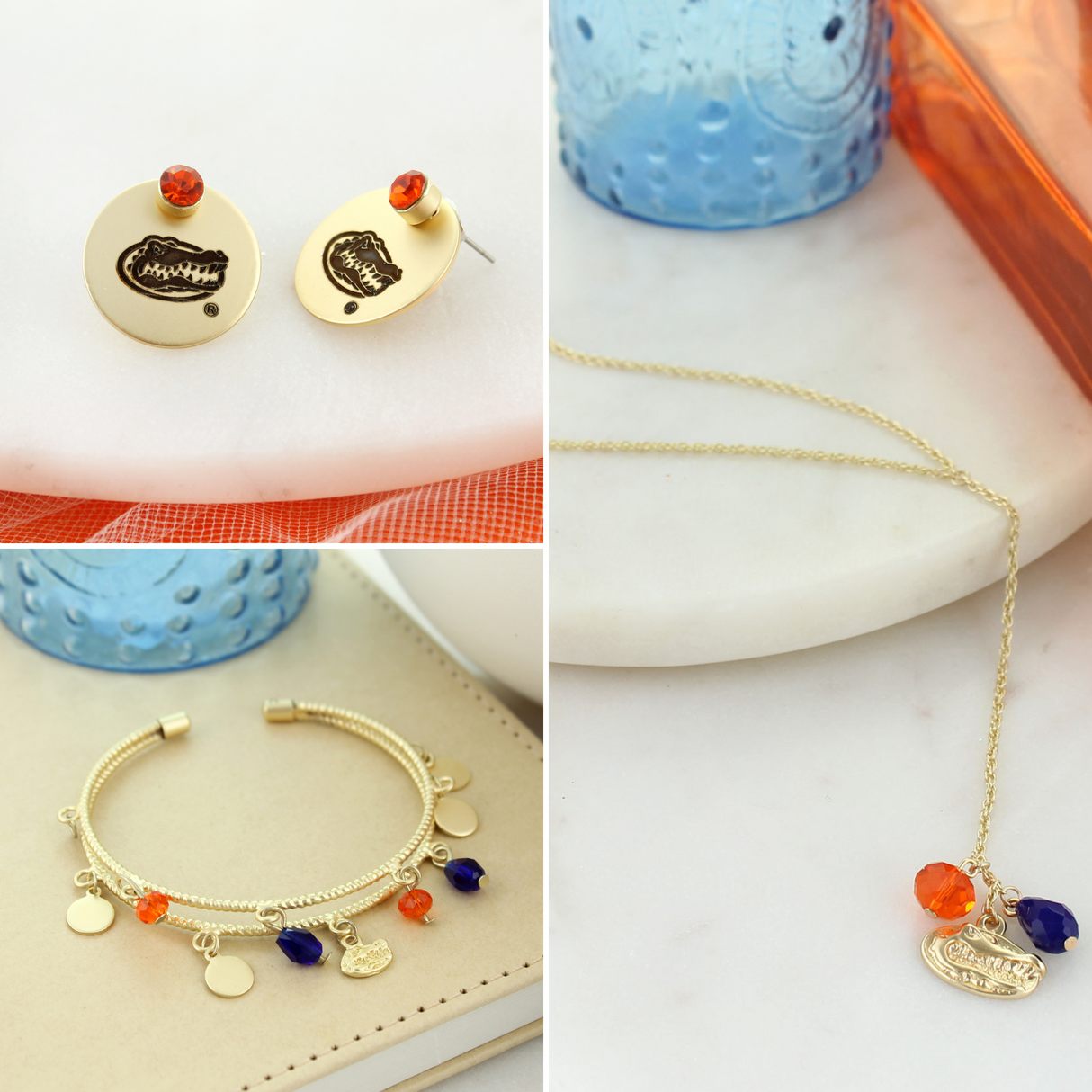 Florida Matte Gold Gift Set