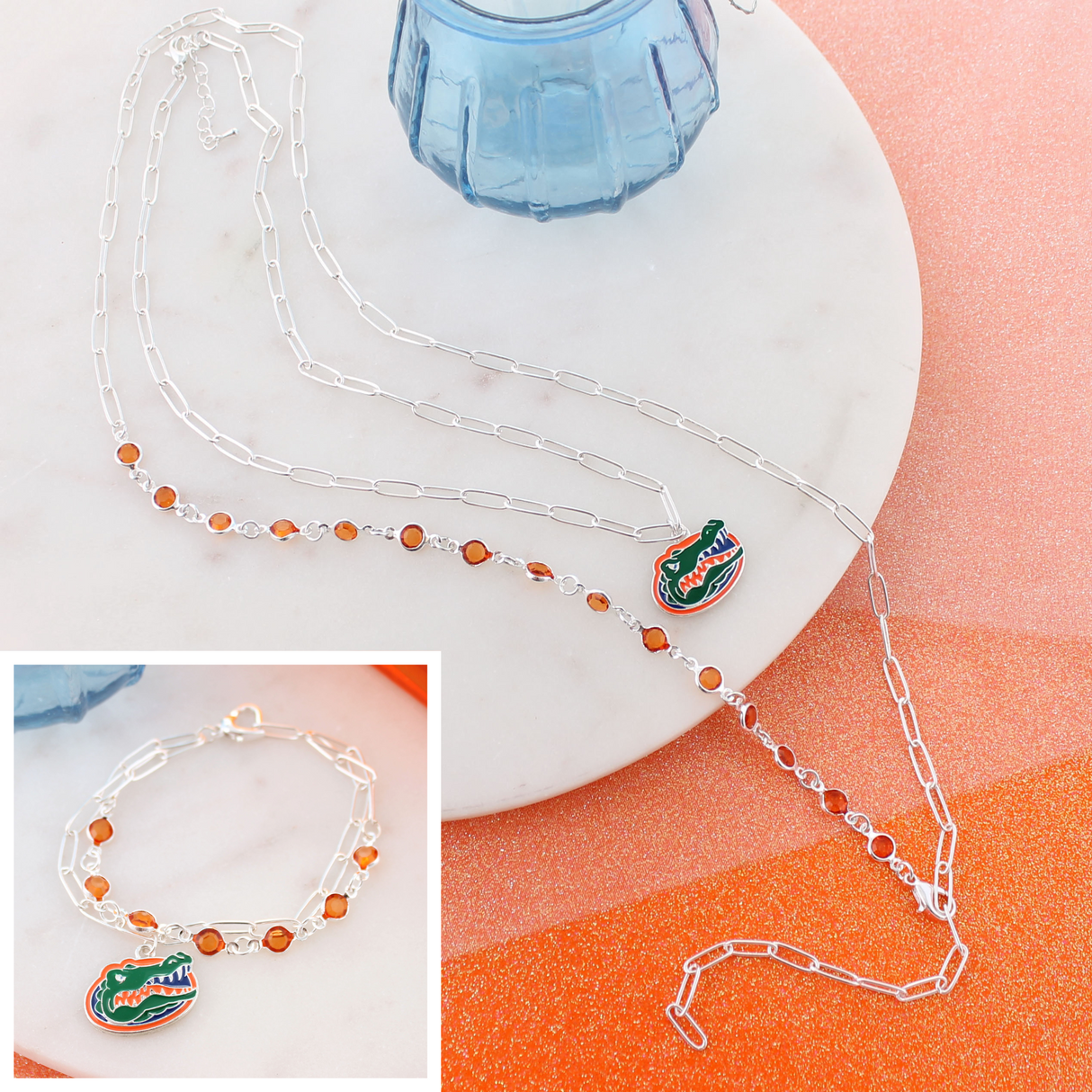 Florida Paperclip Chain Gift Set