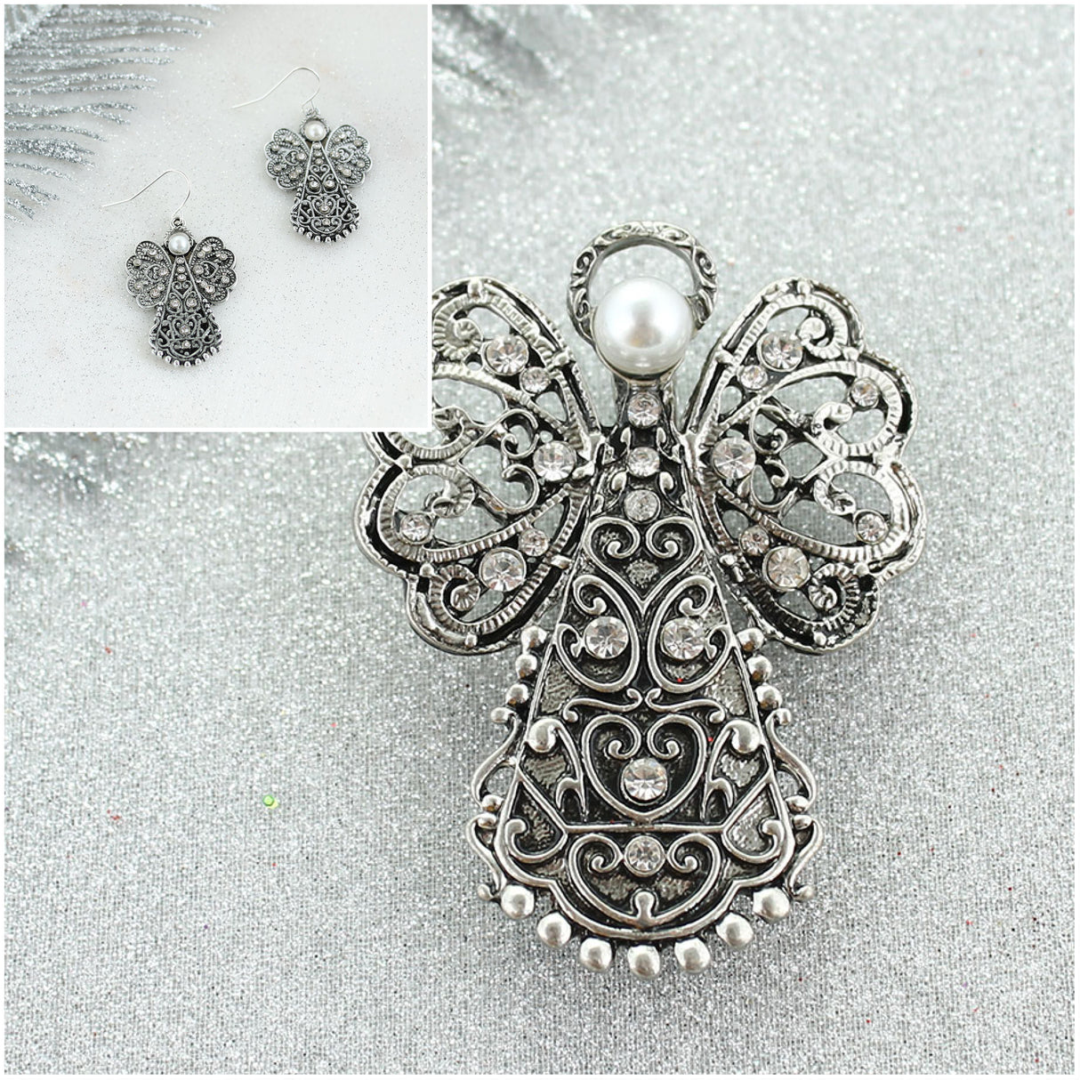 Filigree Angel Gift Set