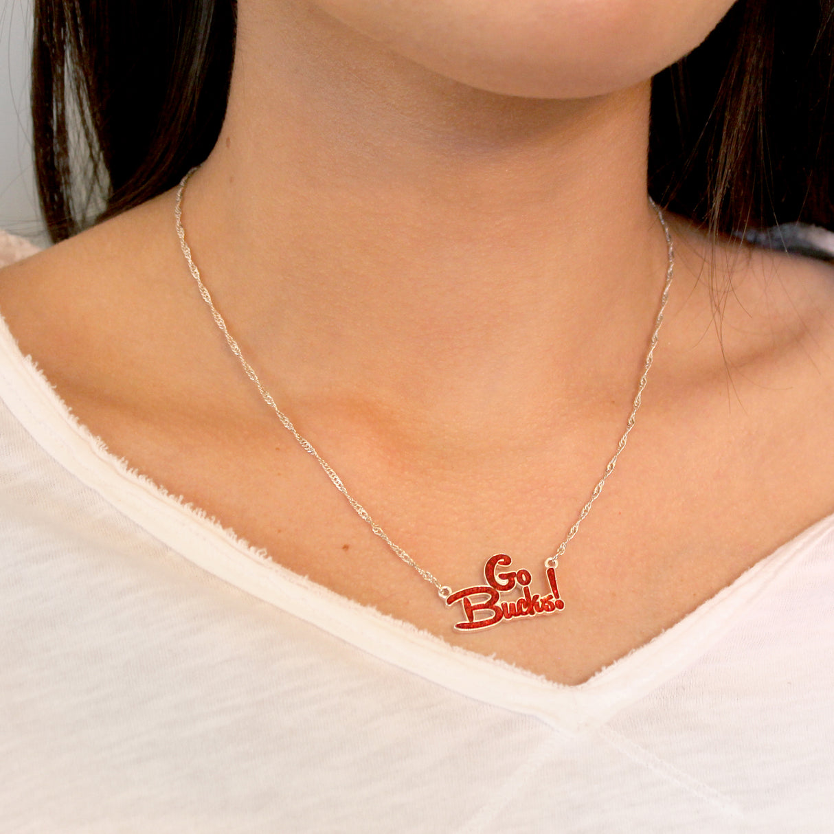 Ohio State Slogan Necklace