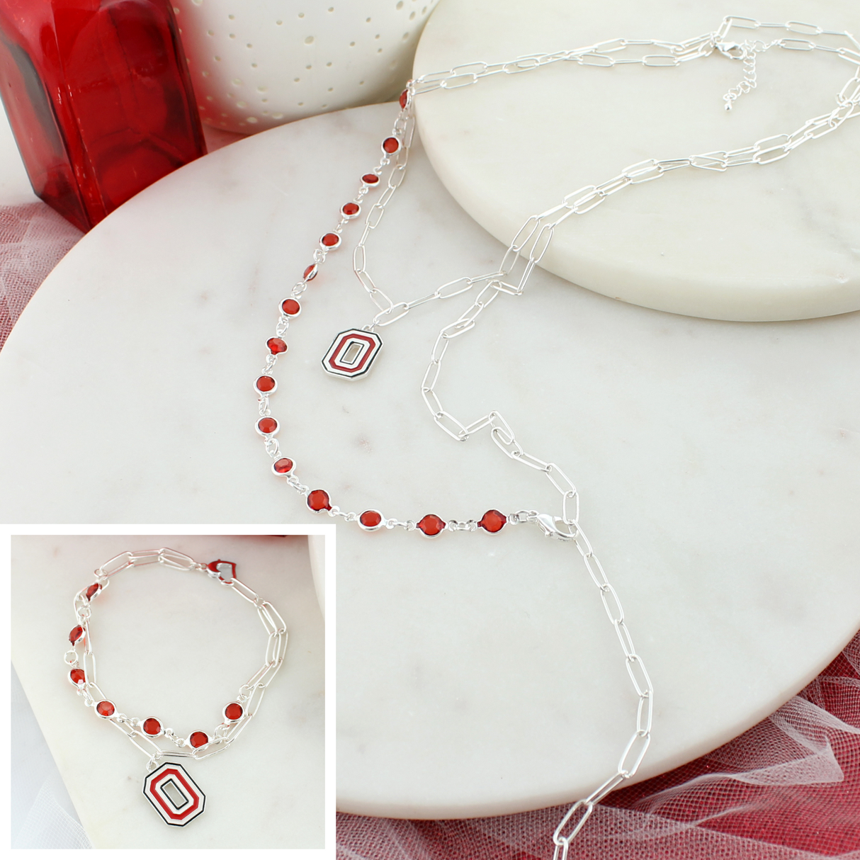 Ohio State Paperclip Chain Gift Set