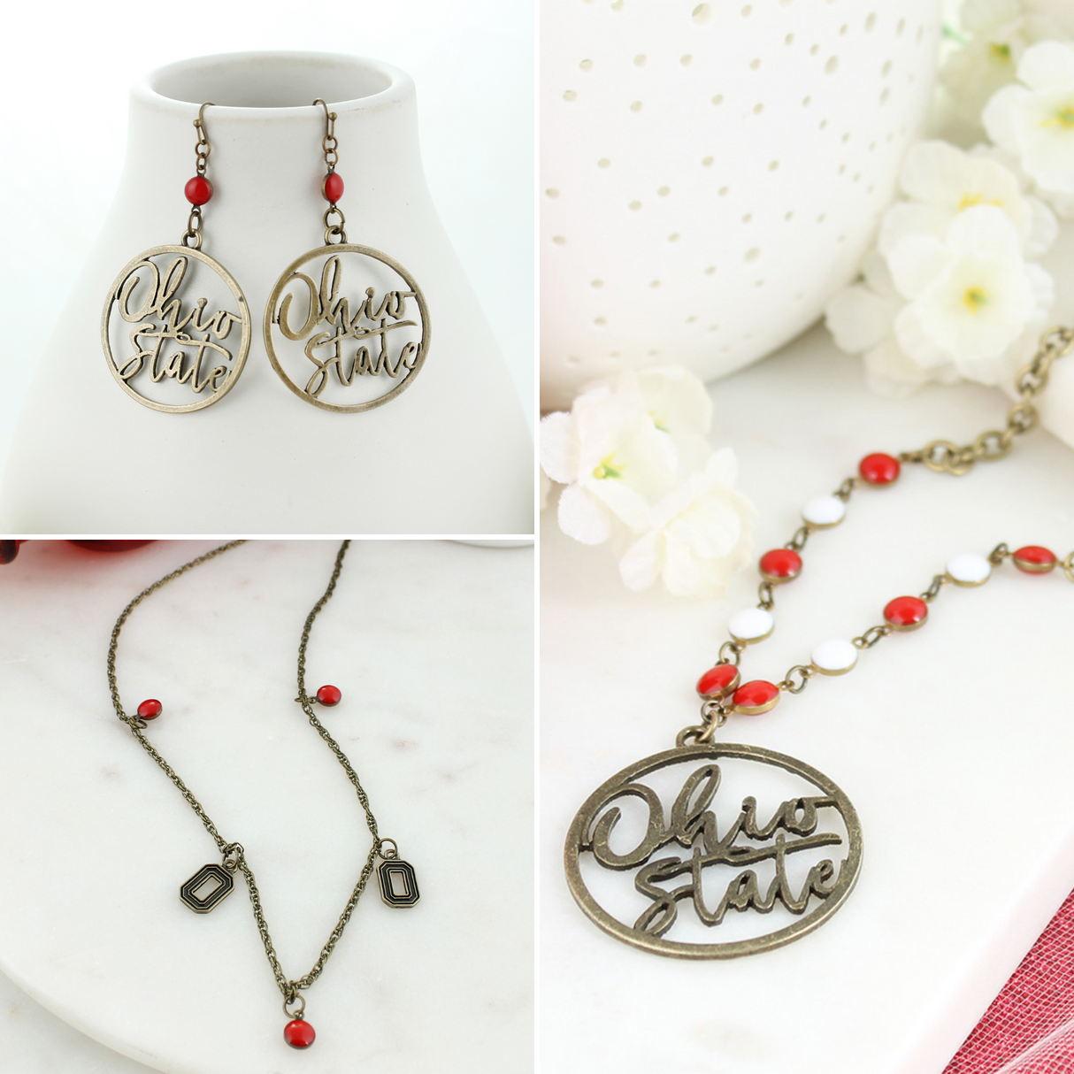 Ohio State Slogan Cutout Gift Set