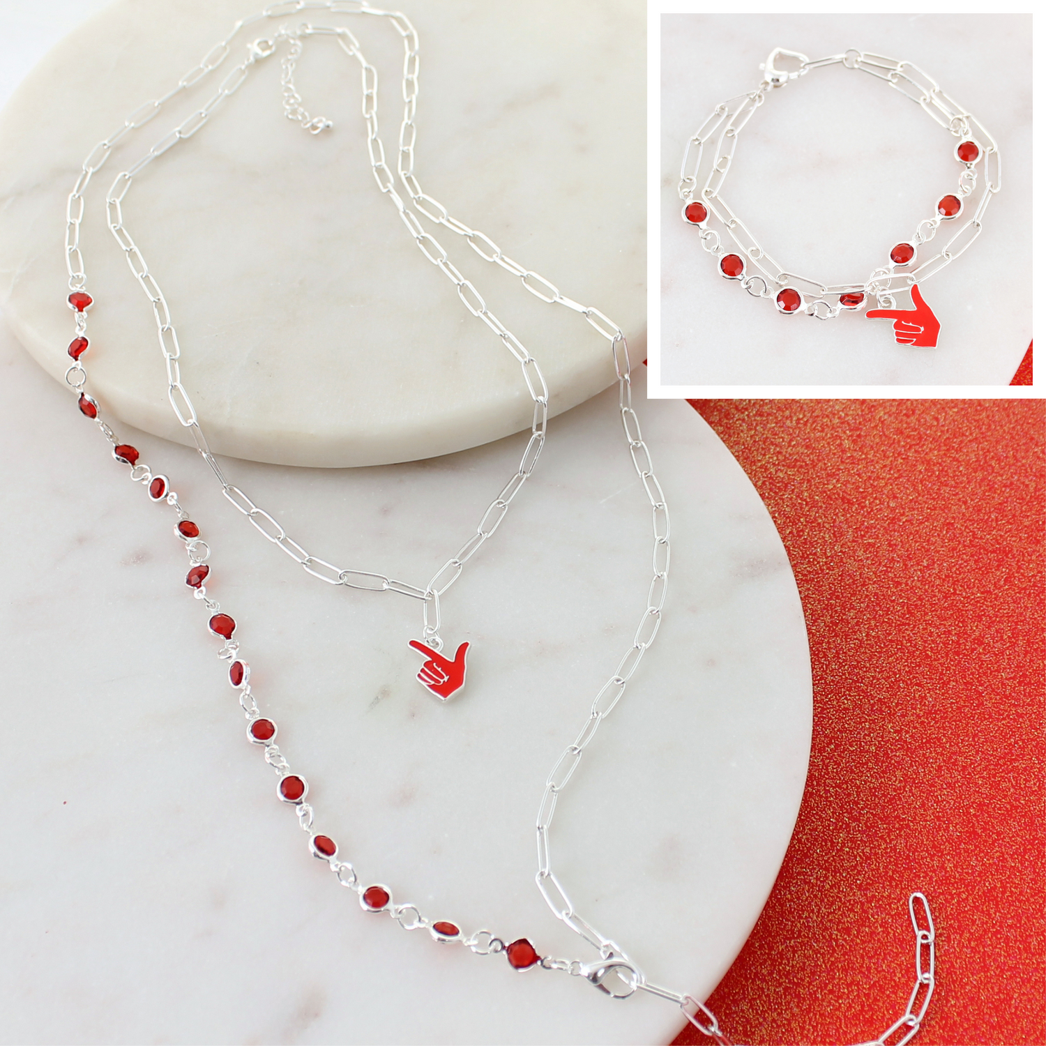 Texas Tech Paperclip Chain Gift Set