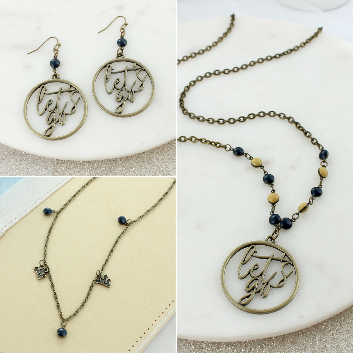 West Virginia Slogan Cutout Gift Set