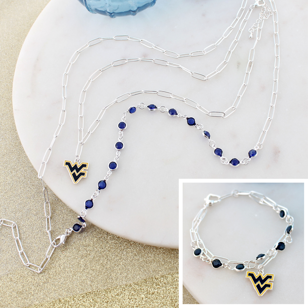 West Virginia Paperclip Chain Gift Set