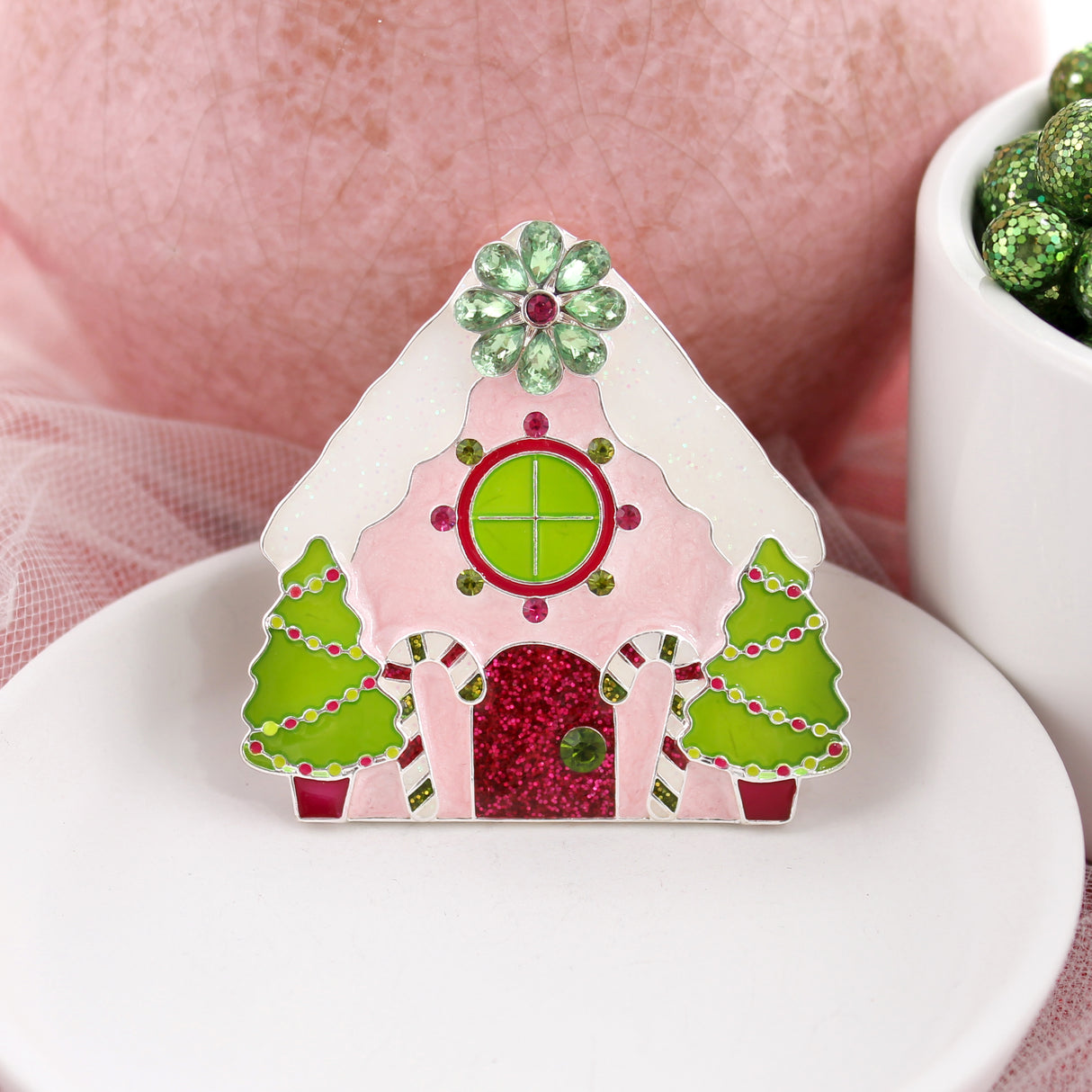 Cotton Candy Gingerbread House Gift Set