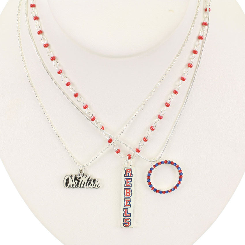 Mississippi Trio Necklace