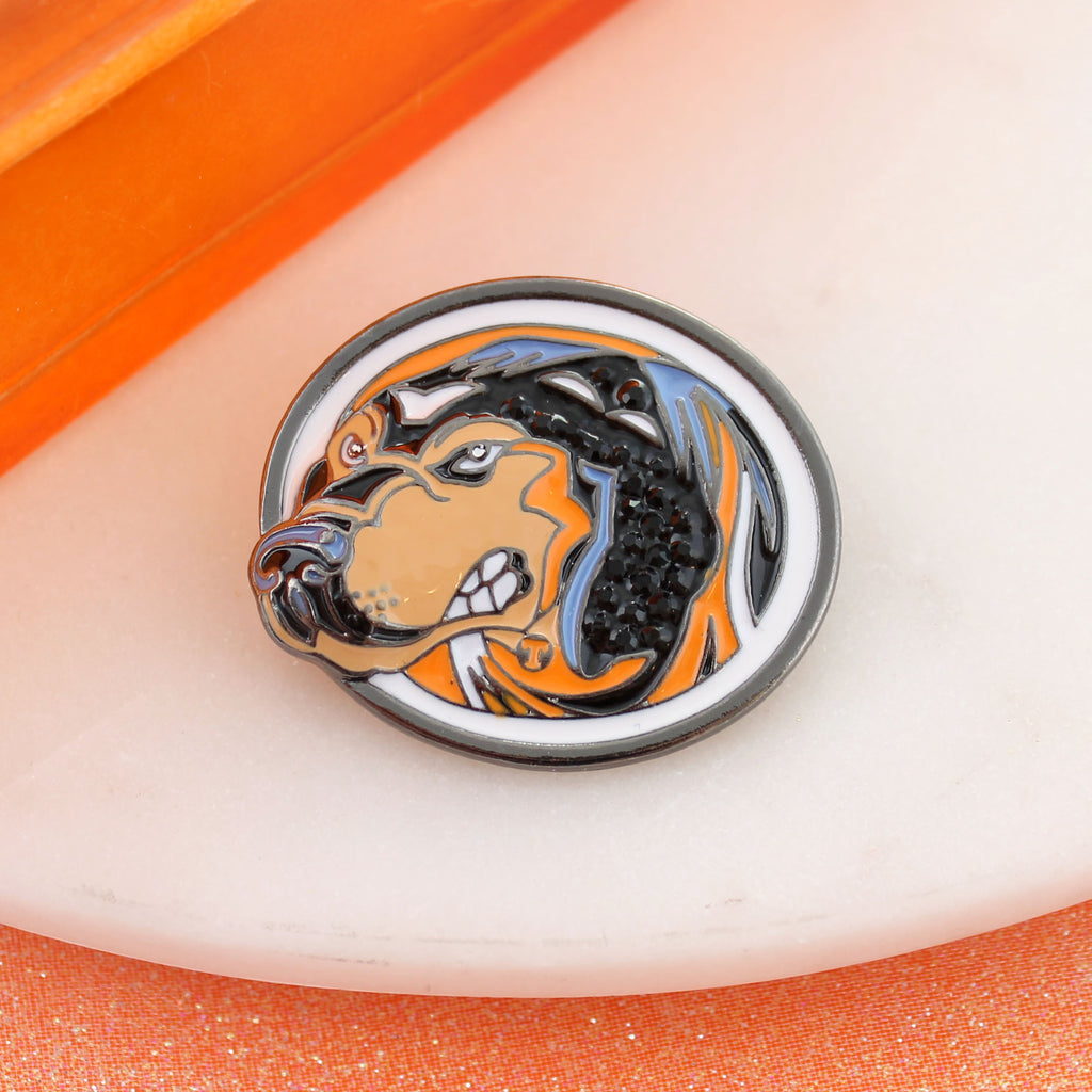 Tennessee Crystal Mascot Logo Pin/Pendant