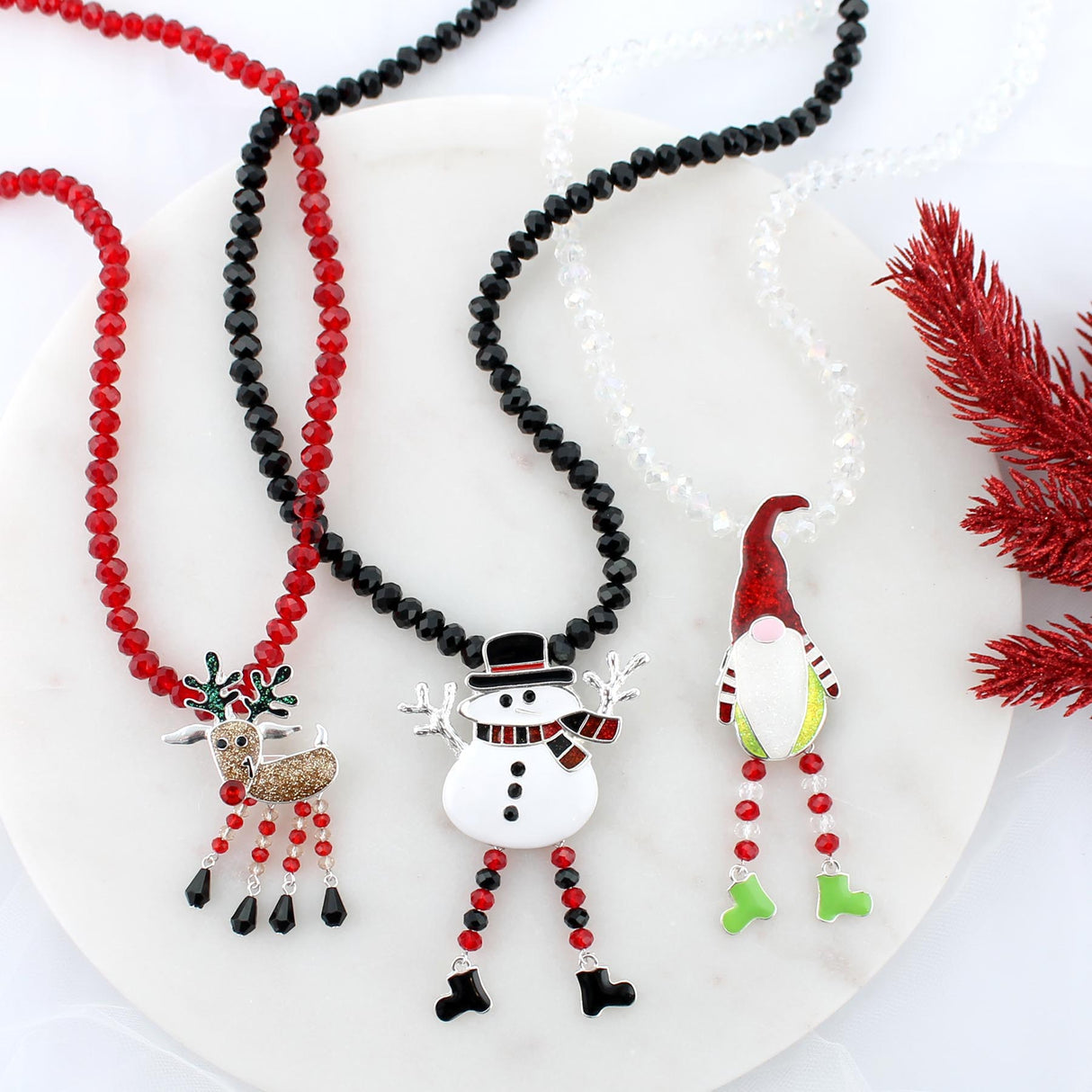 Dangle Leg Reindeer Christmas Pin/Pendant