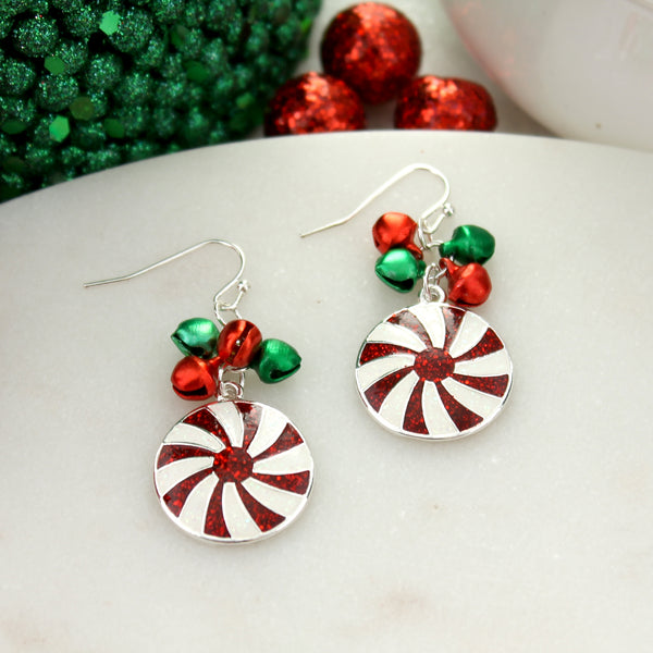 Christmas earrings hot sale