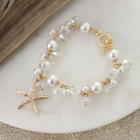 Gold Starfish Trio Gift Set