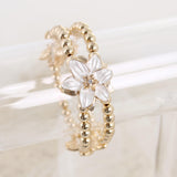 Easter Lily Stretch Bracelet