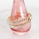 Easter Lily Stretch Bracelet