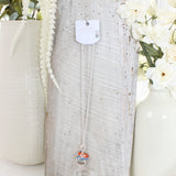 Florida Logo Disc & Slogan Cluster Convertible Necklace