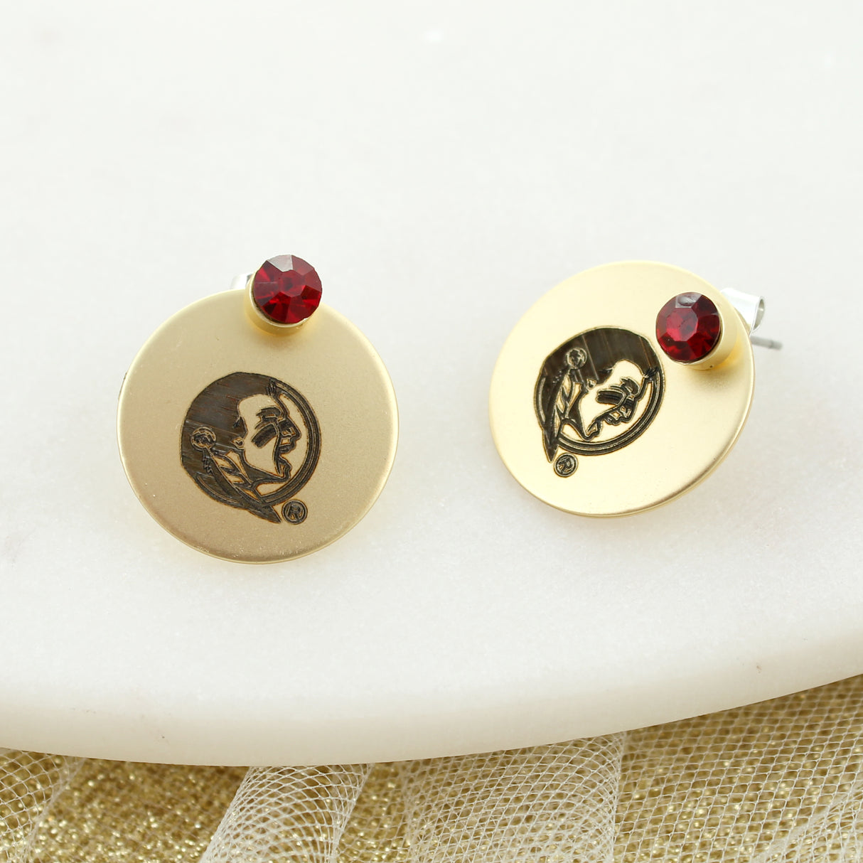 Florida State Matte Gold Gift Set
