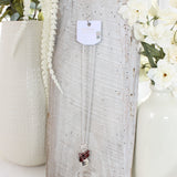 Florida State Logo Disc & Slogan Cluster Convertible Necklace