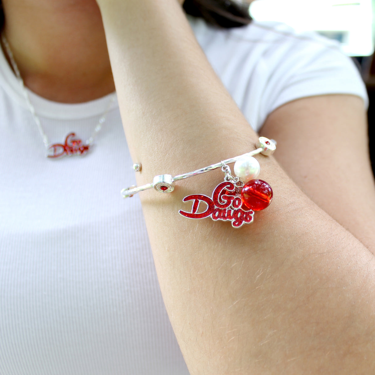 Georgia Slogan Bracelet