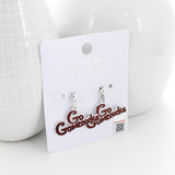 South Carolina Slogan Earrings