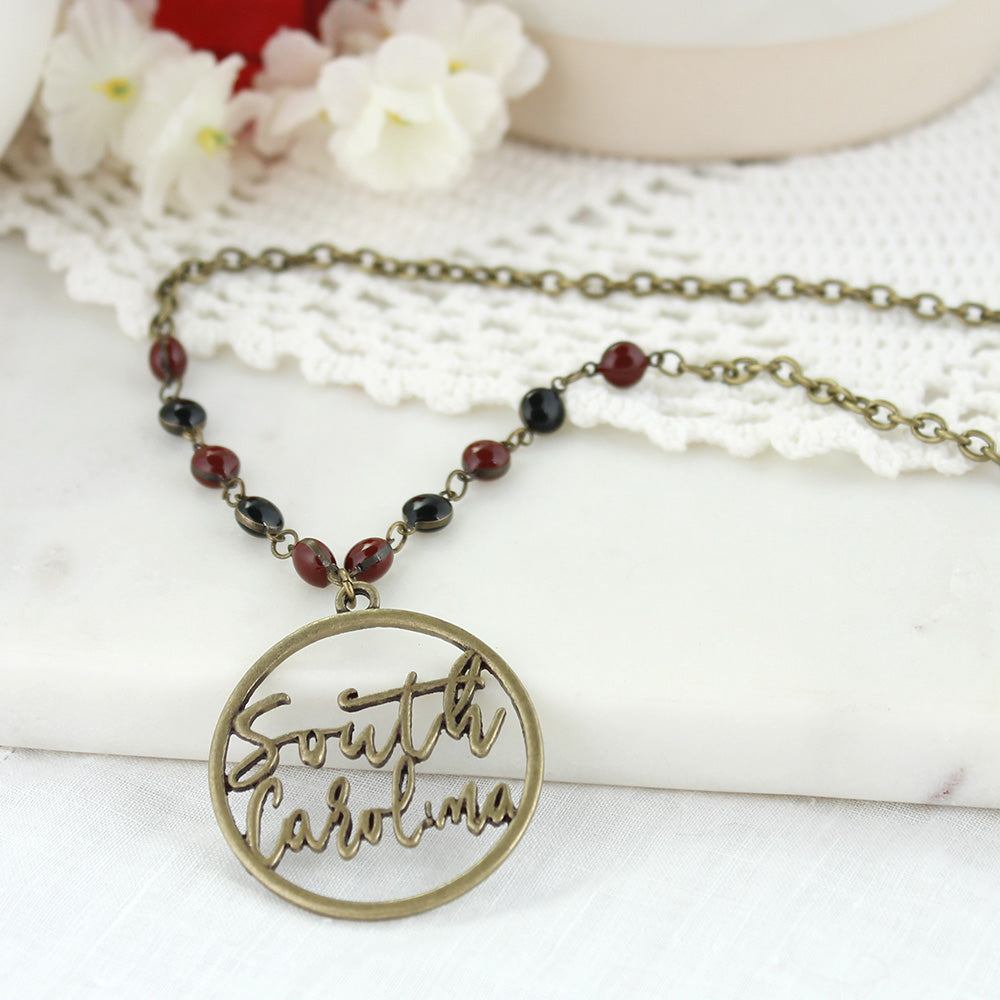 South Carolina Slogan Cutout Gift Set