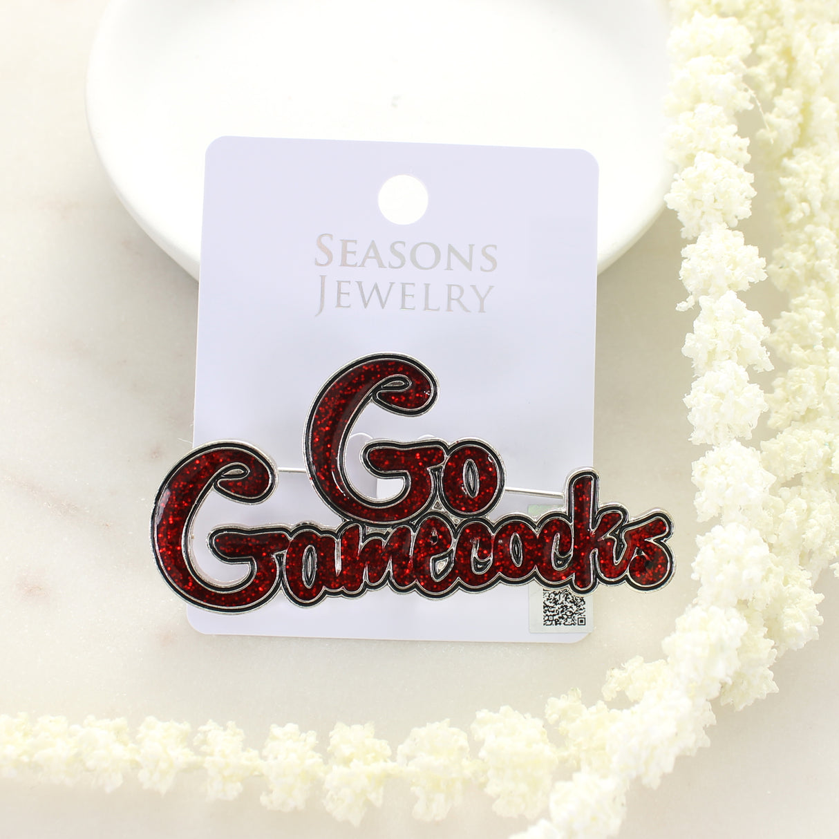 South Carolina Slogan Pin