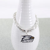 Georgia Southern Crystal Logo Stretch Bracelet