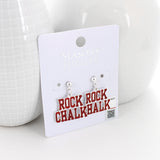 Kansas Slogan Earrings