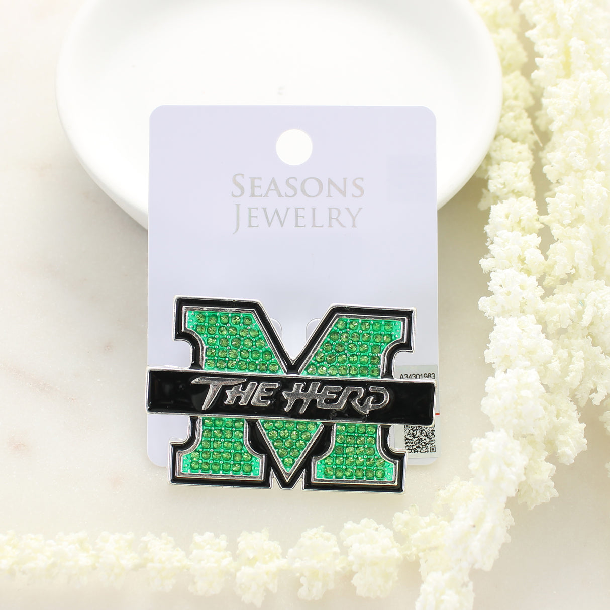 Marshall Crystal Pin