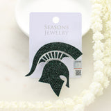 Michigan State Crystal Logo Pin
