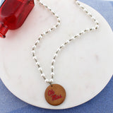 Ole Miss Pearl & Wood Jewelry Gift Set