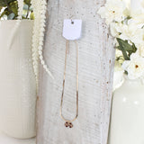 Mississippi State Gold & Enamel Logo Necklace