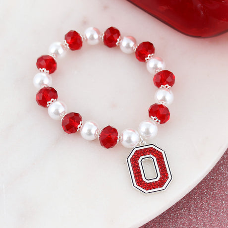Ohio State Crystal Bead Gift Set