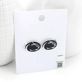 Penn State Enamel Logo Stud Earrings