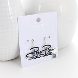 Penn State Slogan Earrings