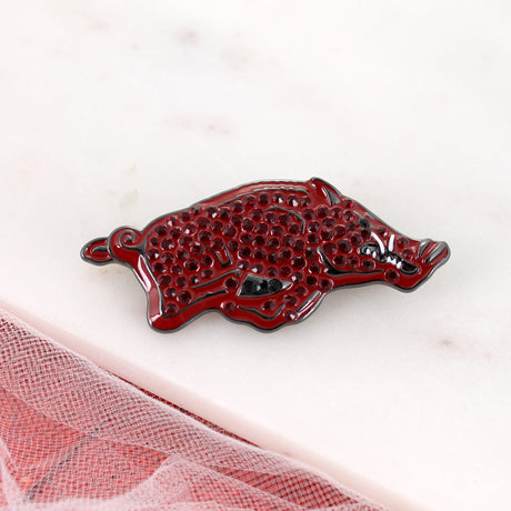 Arkansas Crystal Logo Pin