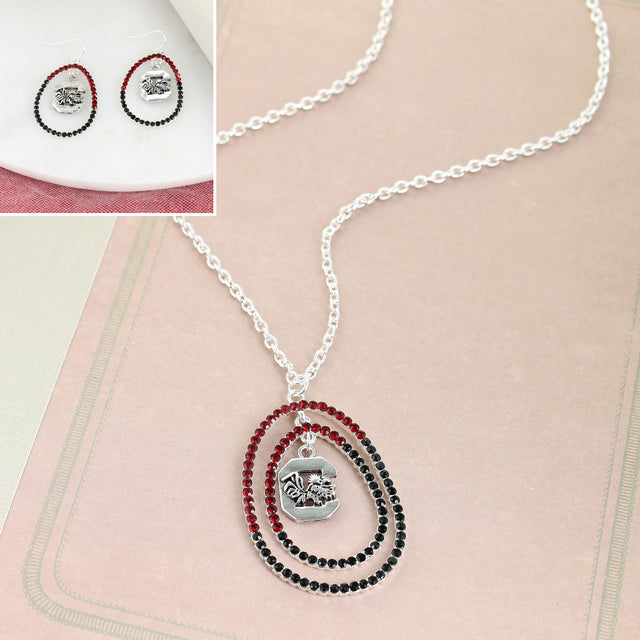 South Carolina Crystal Loop Gift Set